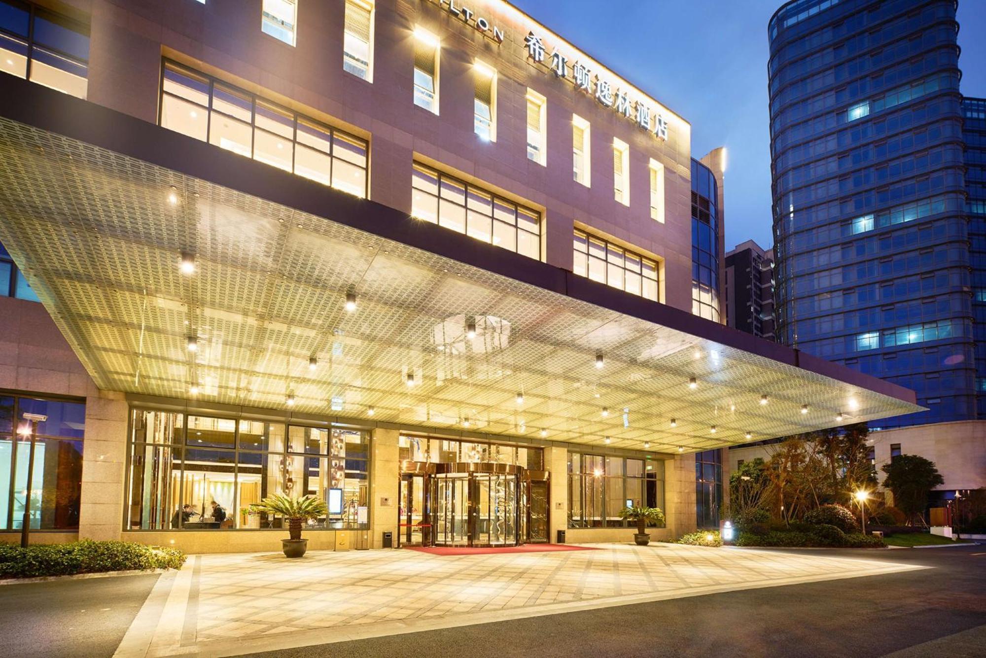 Отель Doubletree By Hilton Ningbo Beilun Экстерьер фото